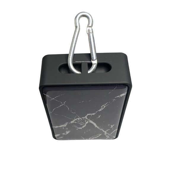 NEW Mini Phone Speaker Black or White Abstract Print Bluetooth Speaker Boxan… - Picture 5 of 14